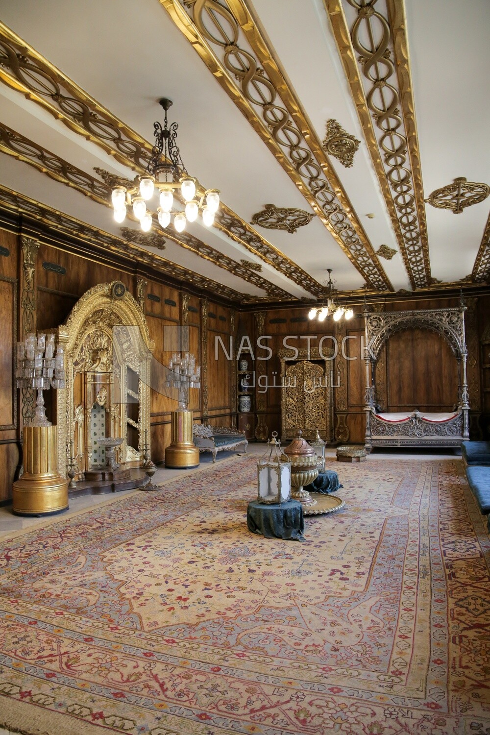 One of the rooms at Muhammad Ali&#39;s palace in Cairo, History, Ancient palace