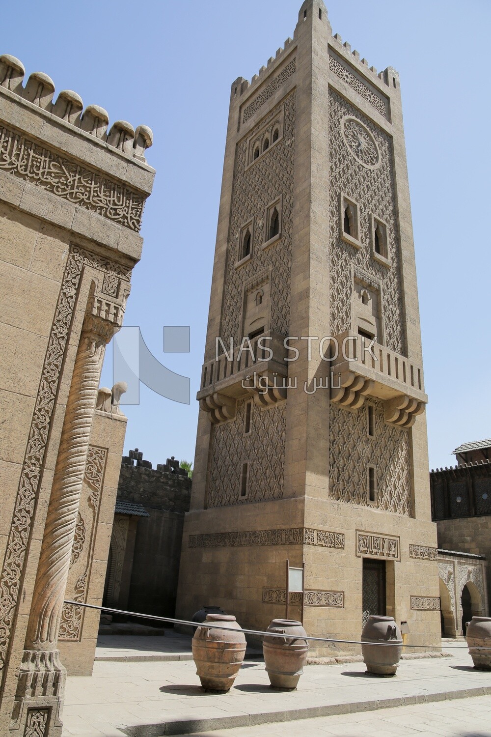 The clock tower on the Muhammad Ali&#39;s Palace, History, Ancient palace