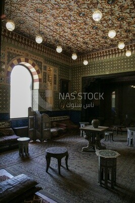 One of the rooms at Muhammad Ali&#39;s palace in Cairo, History, Ancient palace