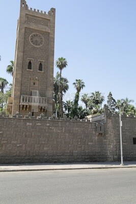 The clock tower on the Muhammad Ali&#39;s Palace, History, Ancient palace