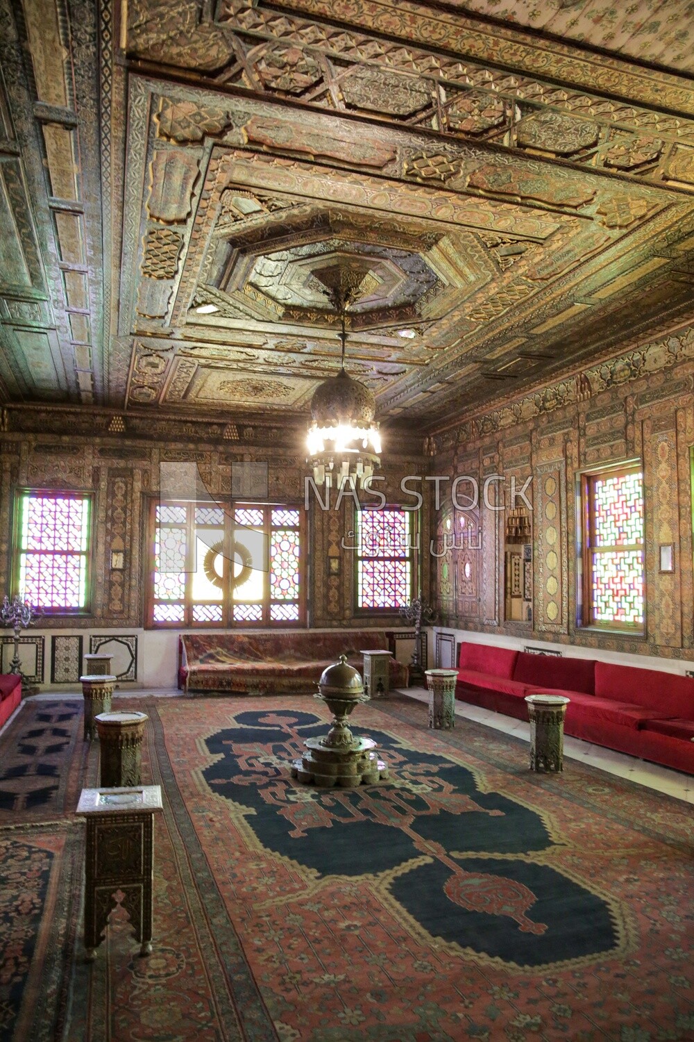 The reception room at Muhammad Ali&#39;s palace in Cairo, History, Ancient palace