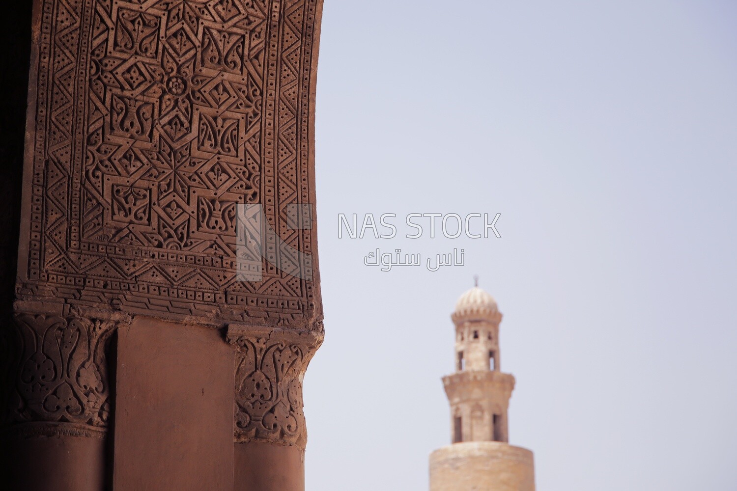 Arches of Ahmad ibn tulun mosque in Cairo, Tourism in Egypt, Famous landmarks in Egypt