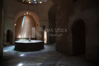 The Sultan Inal Bath, a public bath built by Sultan Al-Ashraf Inal, El-Moez Street, Cairo, Egypt