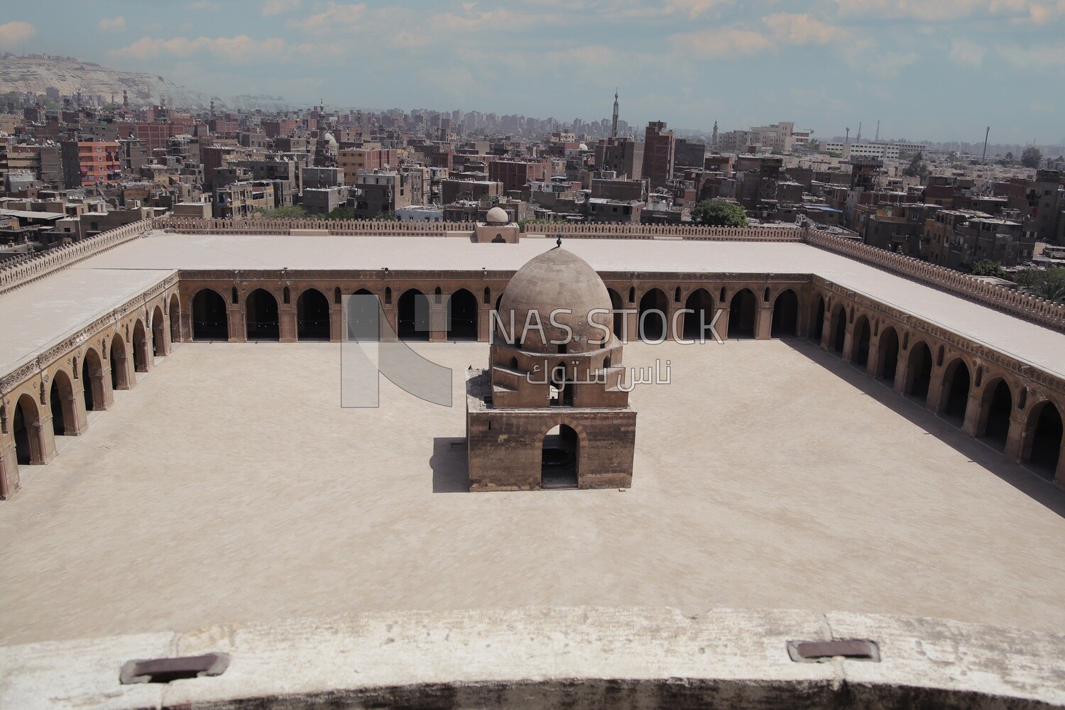 The Mosque of Ibn Tulun, the oldest mosque, is famed for its beautiful architecture, Tourism in Egypt, Famous landmarks in Egypt