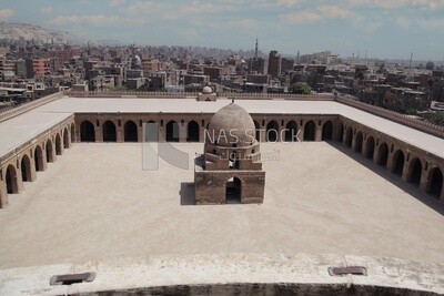 The Mosque of Ibn Tulun, the oldest mosque, is famed for its beautiful architecture, Tourism in Egypt, Famous landmarks in Egypt