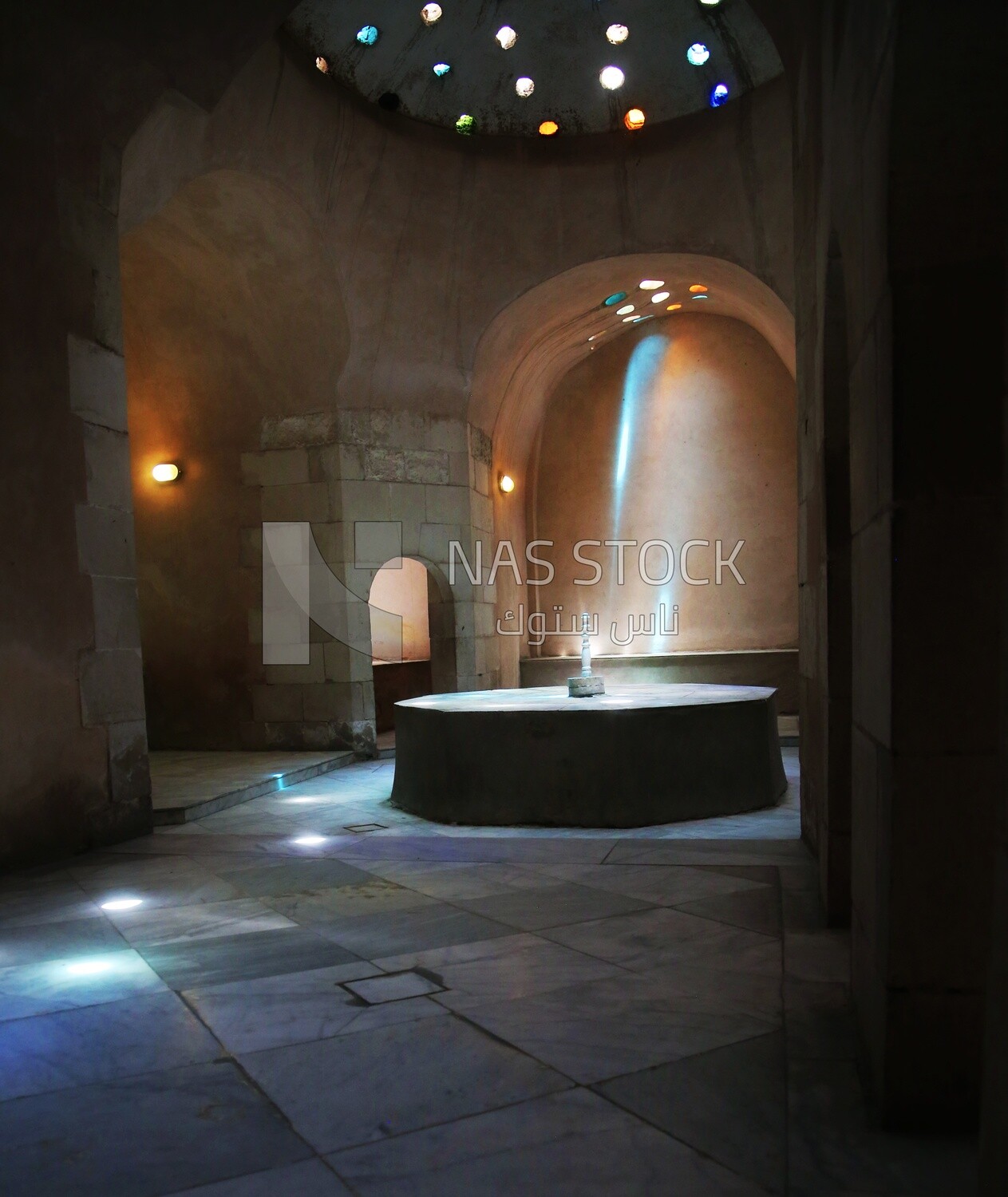 The Sultan Inal Bath, a public bath built by Sultan Al-Ashraf Inal, El-Moez Street, Cairo, Egypt