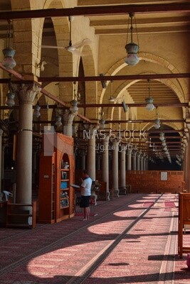 أقواس مسجد عمرو بن العاص بالقاهرة، السياحة في مصر، معالم مصر الشهيرة