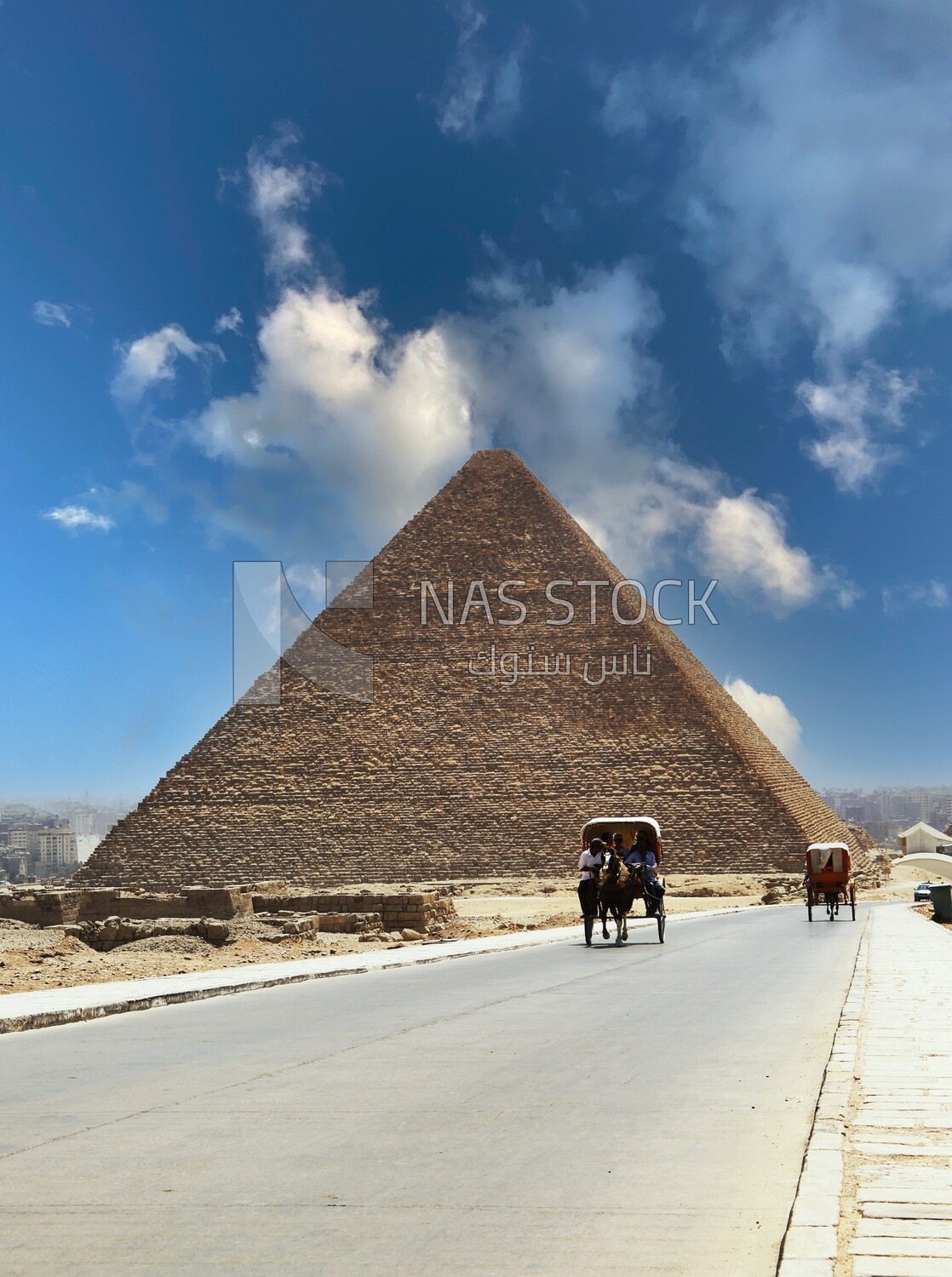 Horse Carriage in Giza, Tourism in Egypt, famous landmarks in Egypt