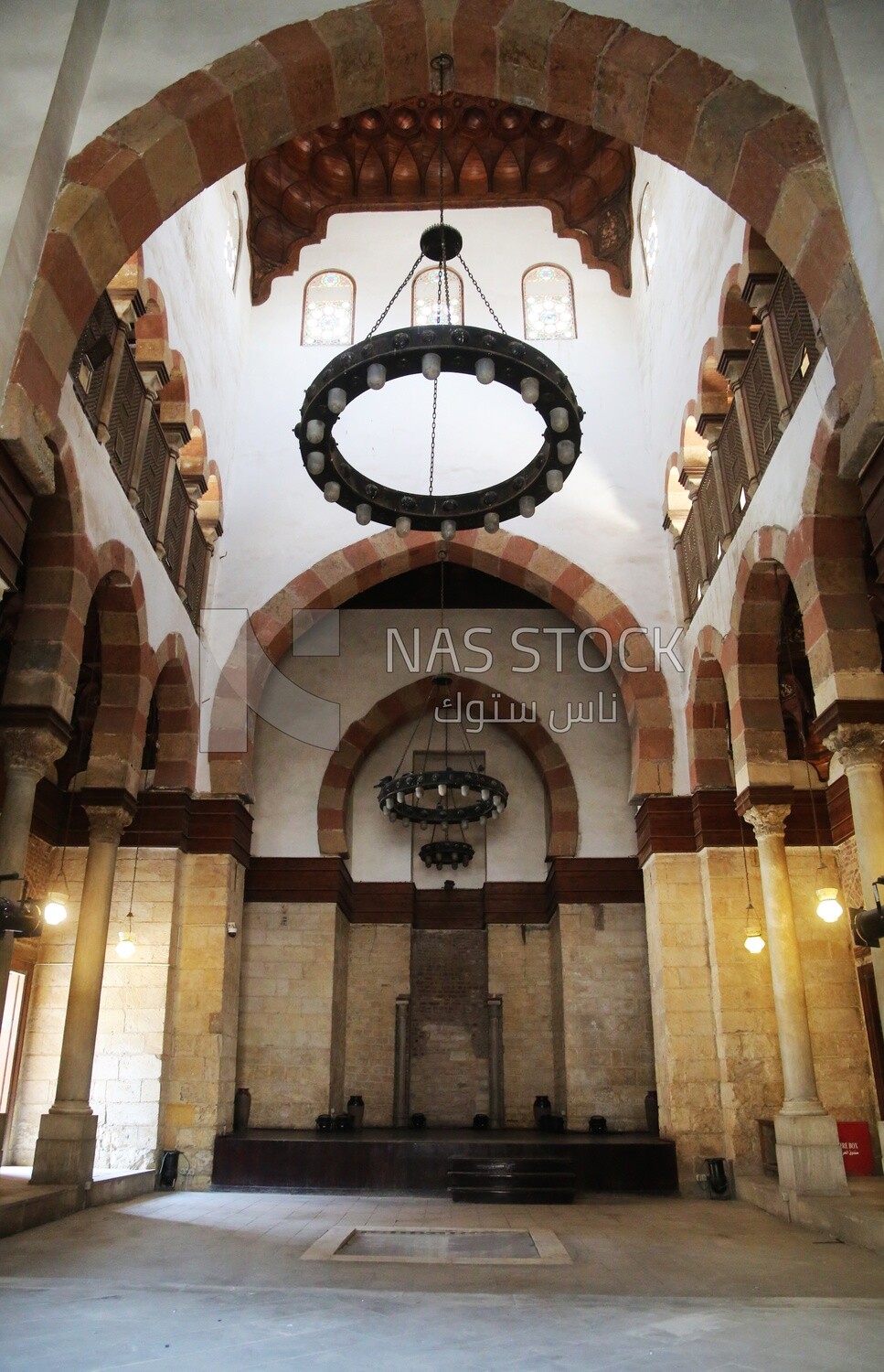 The ceiling of the Beshtak Palace, History, Ancient palace