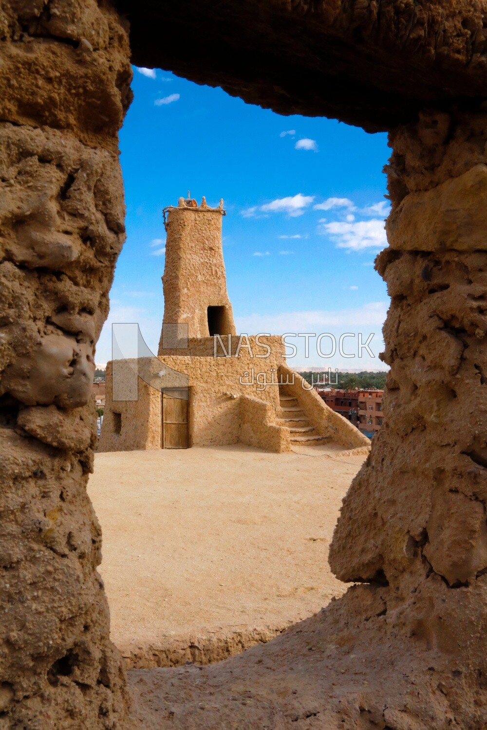 Shali citadel mosque. Siwa oasis, Egypt