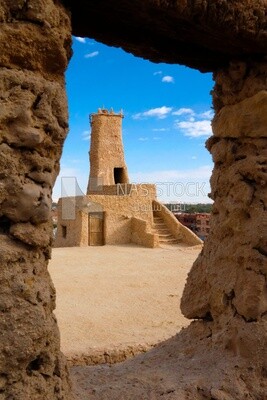 Shali citadel mosque. Siwa oasis, Egypt