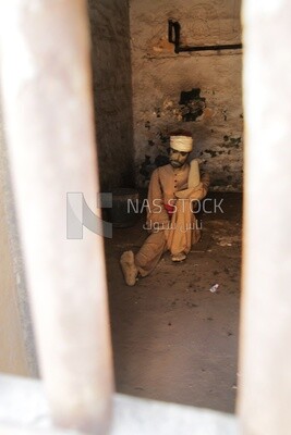 Model in the Citadel&#39;s prison museum