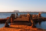 View of Siwa lake and oasis, Egypt