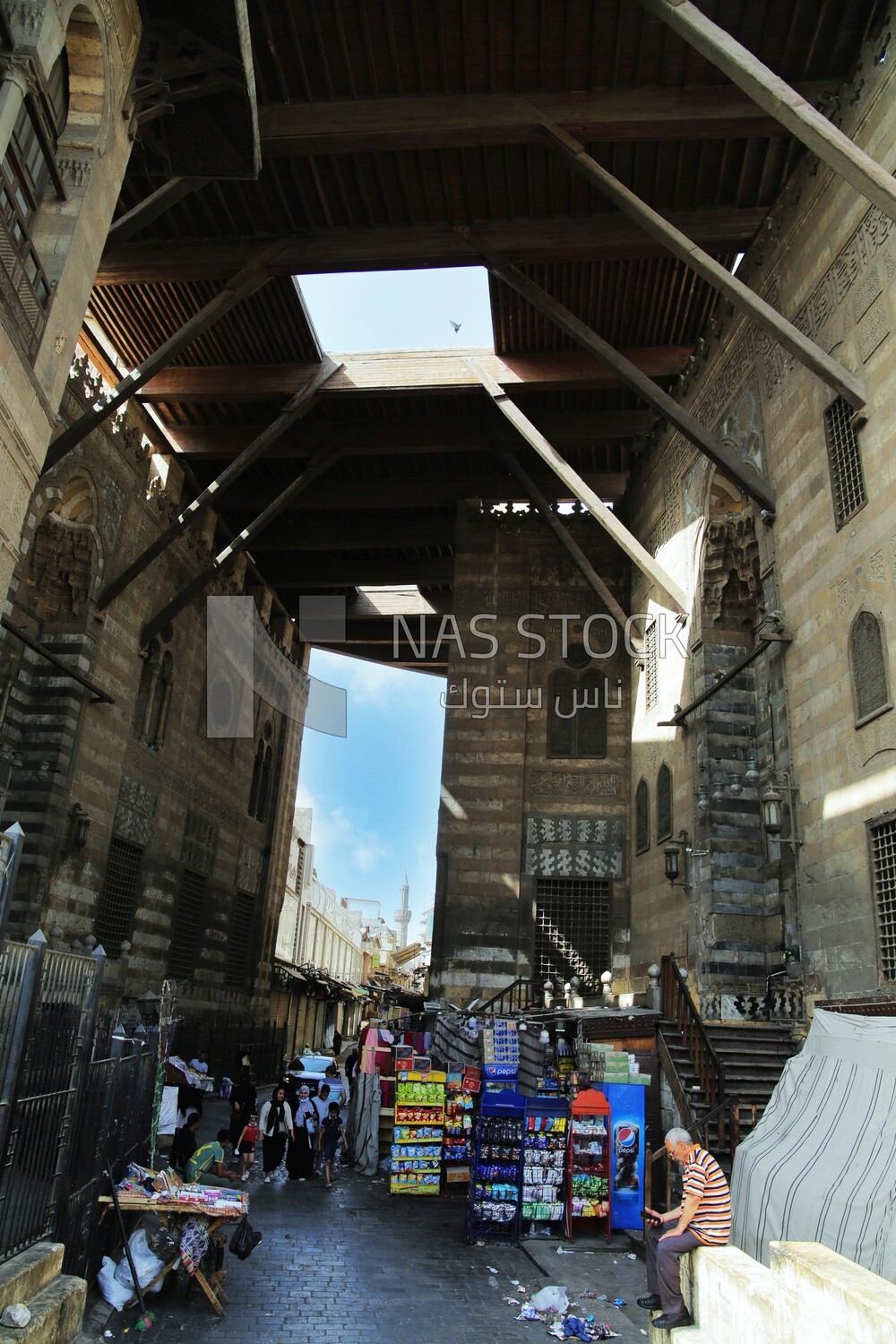 View of Al-Ghoria Street, al-moaz street