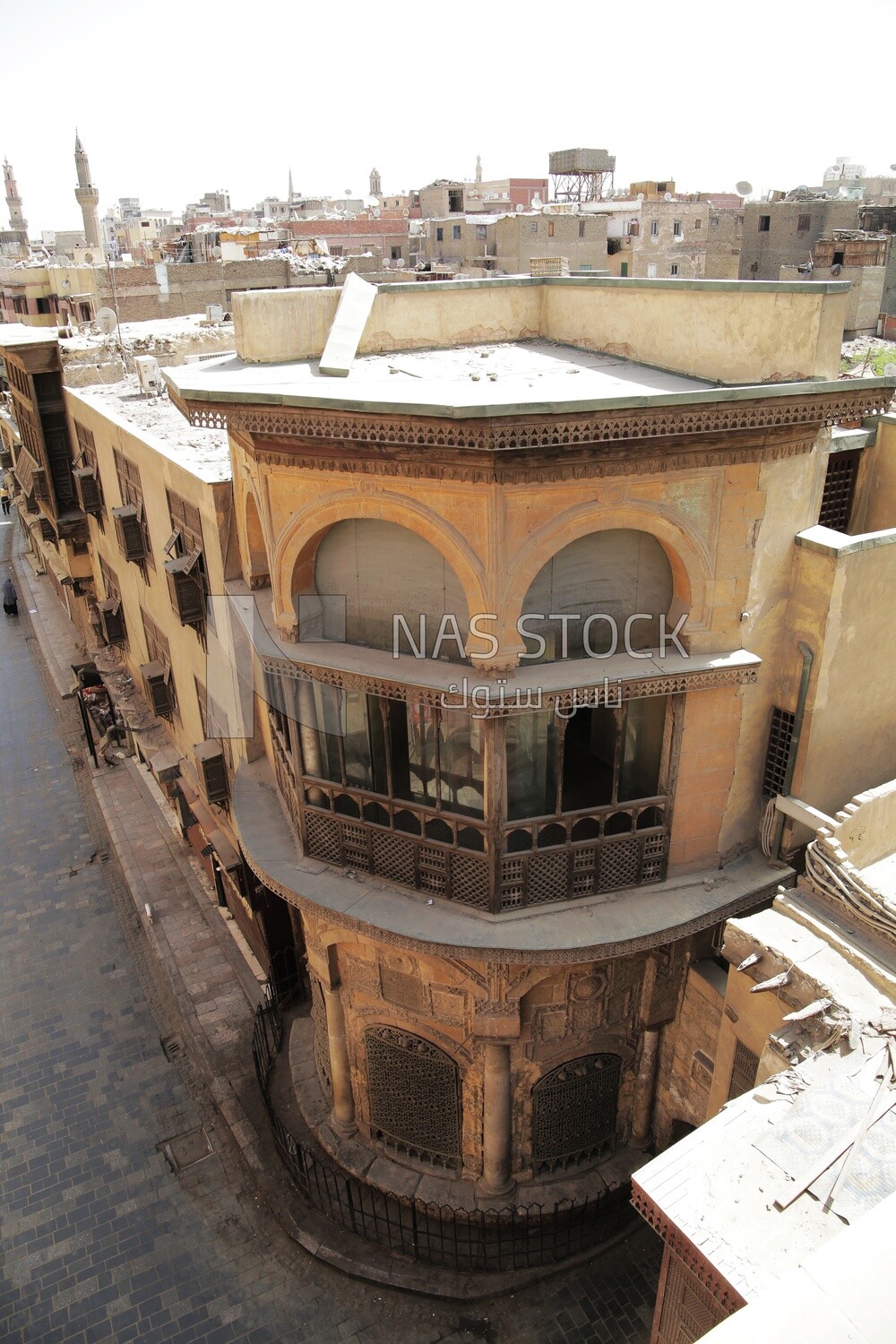 Top view of the Sabil Muhammad Ali Basha, Al-moaz street, Tourism in Egypt