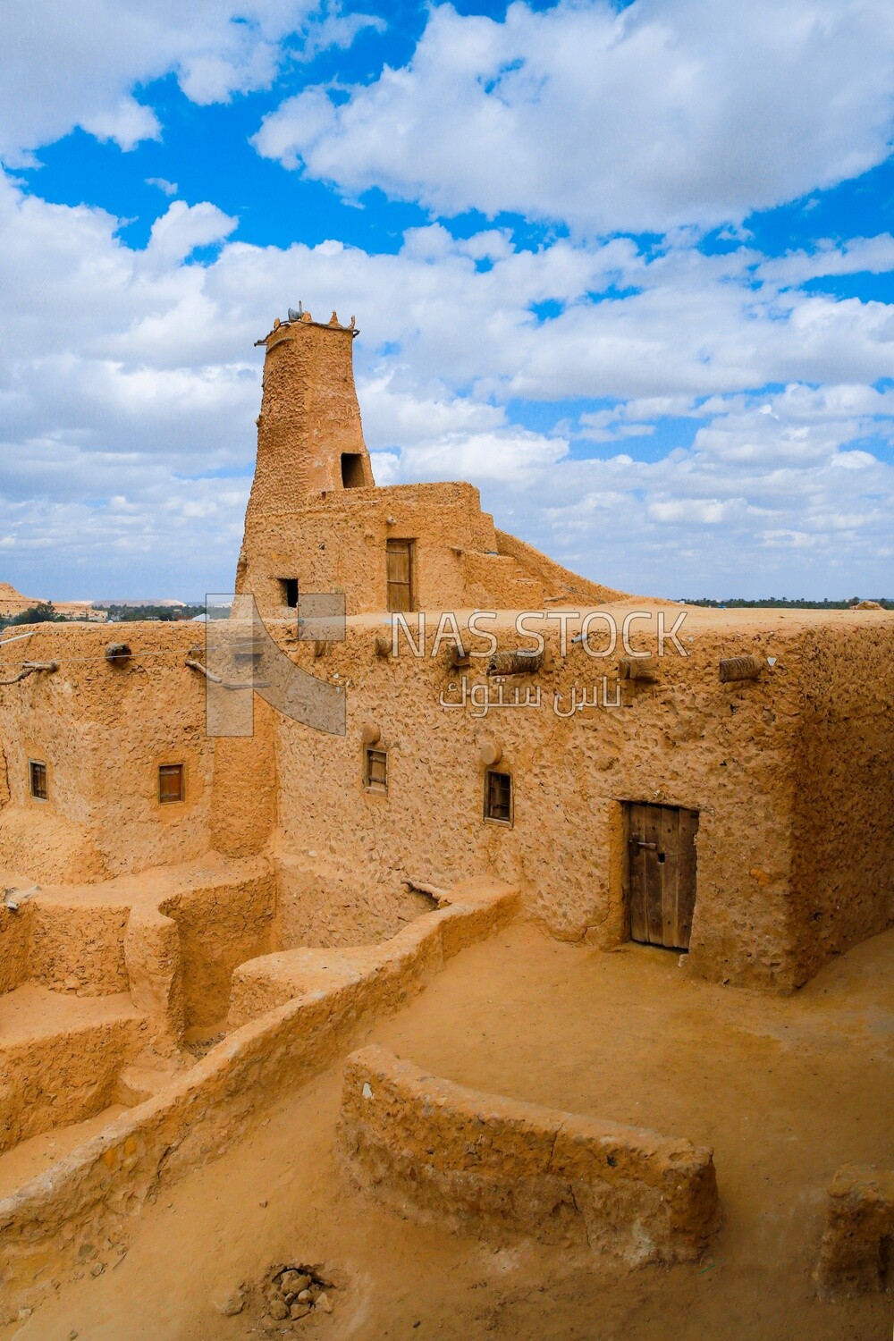 مسجد قلعة شالي. واحة سيوة، مصر