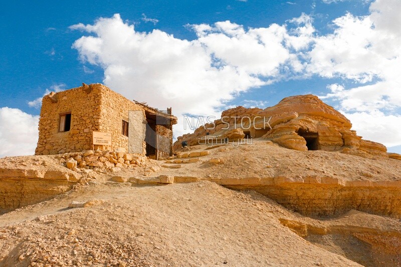 View of the Shali Fortress in Siwa Oasis, oasis in Egypt