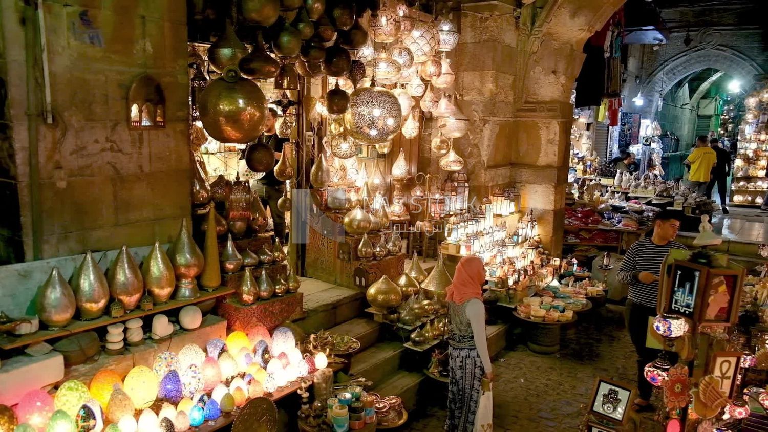 Lights shop in Al Moez street, street, decorations, Ramadan Kareem