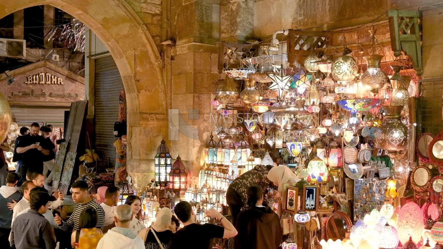 Lights shop in Al Moez street, street, decorations, Ramadan Kareem