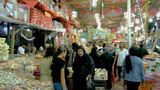 View of a People in the street buying the candies of the prophet Muhammad&#39;s birth