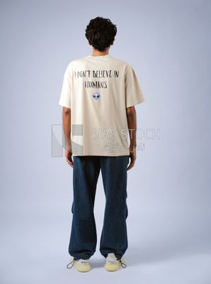 Guy in youth clothes