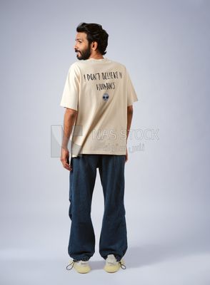 Guy in youth clothes
