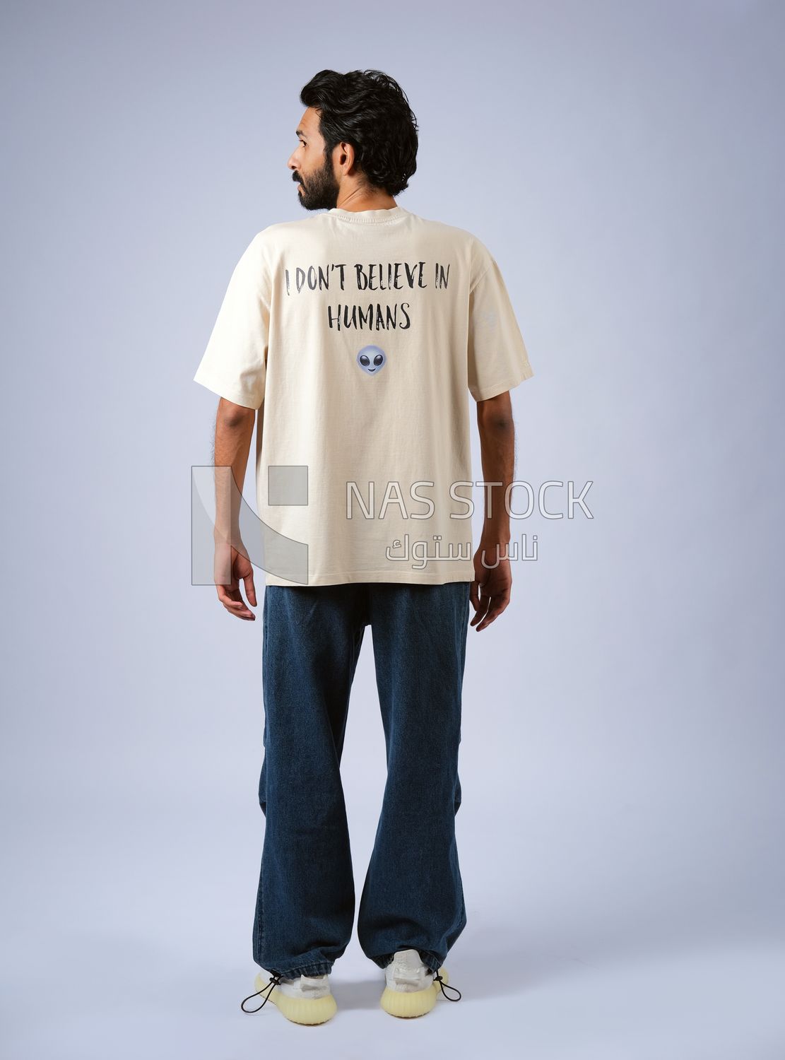 Guy in youth clothes
