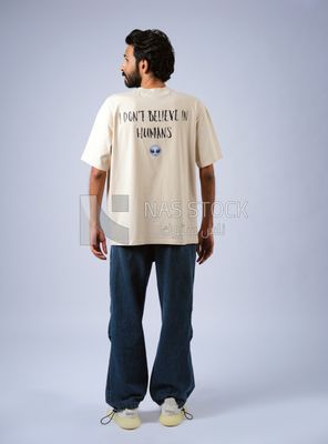 Guy in youth clothes