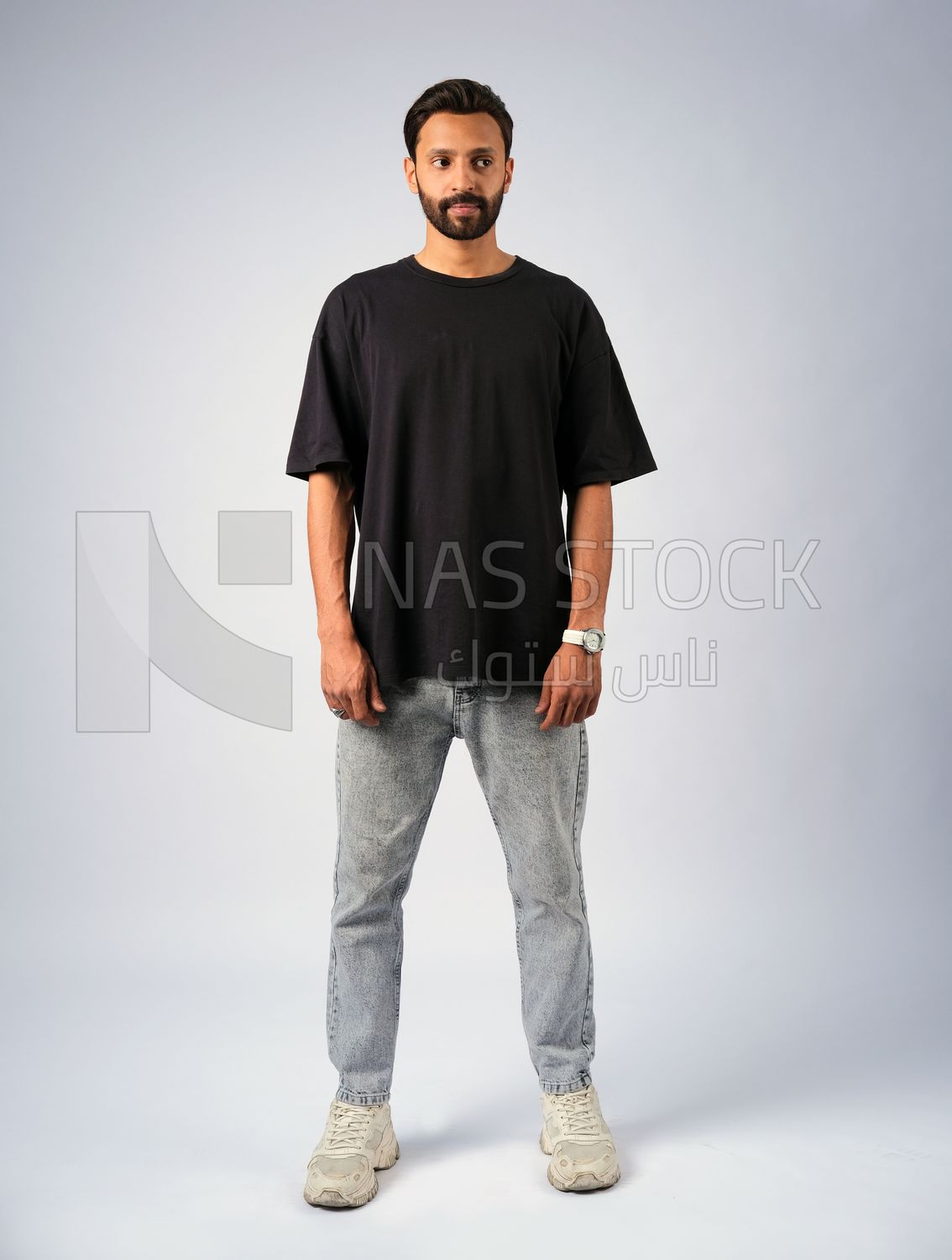 Guy in youth clothes