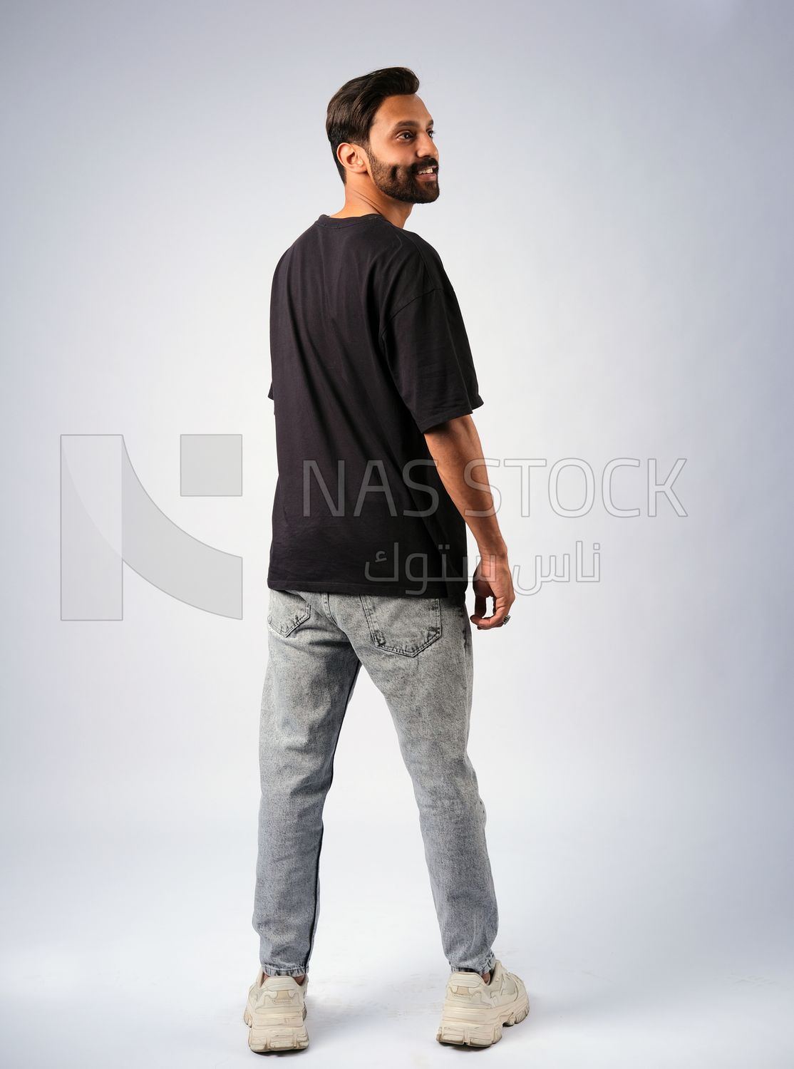 Guy in youth clothes