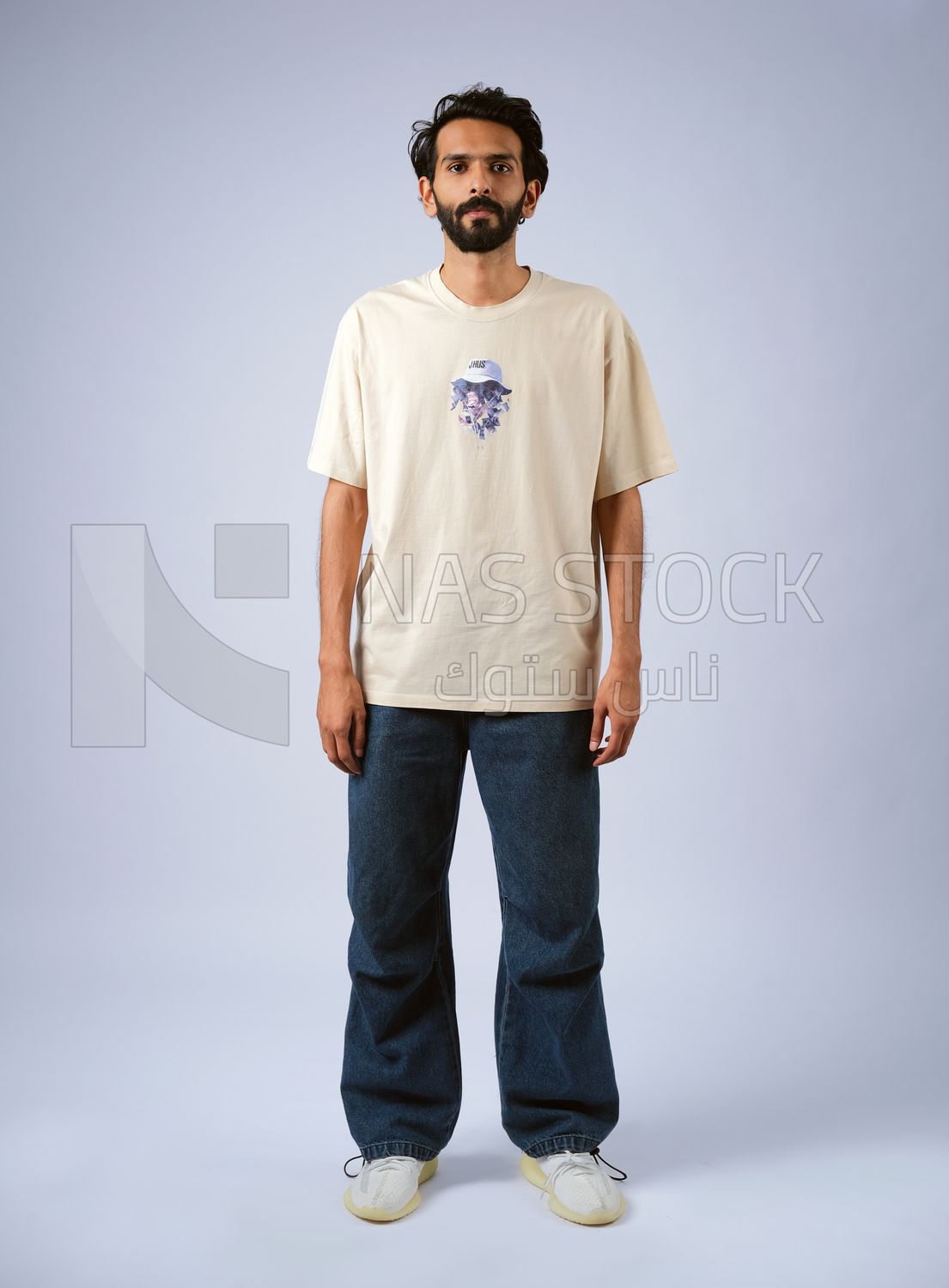 Guy in youth clothes