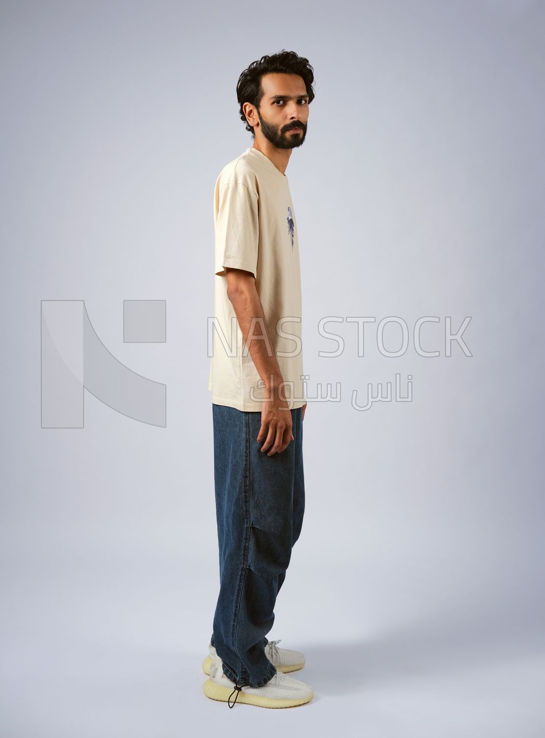 Guy in youth clothes