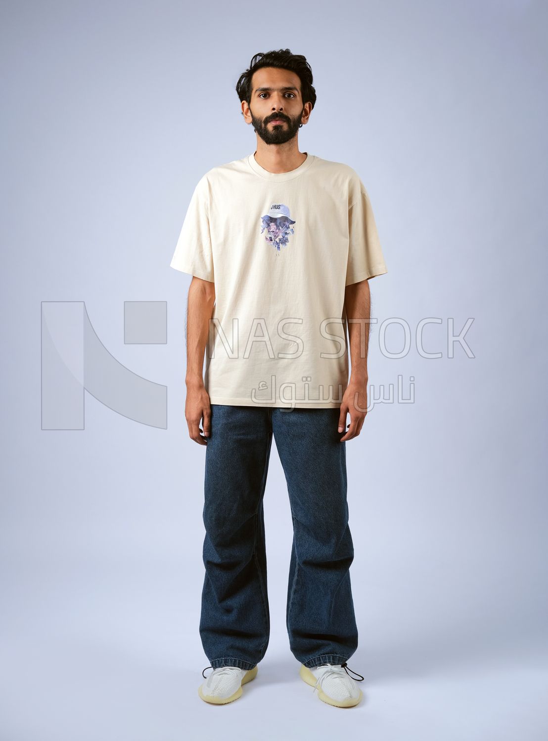 Guy in youth clothes