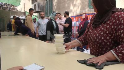 People take sweets to distribute for iftar,  Ramadan Kareem, preparing their iftar
