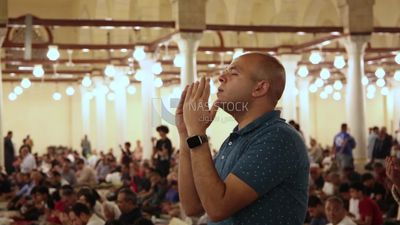 Man in the mosque