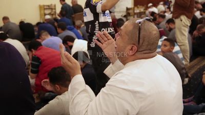 Man in the mosque