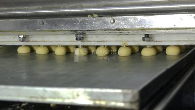 Machine to make bakeries in store, Ramadan sweets, Ramadan Kareem