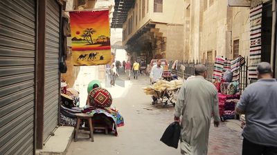 Al-Azhar district is a vibrant and bustling area