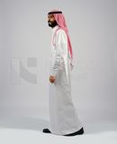 Arab Gulf man in Saudi dress