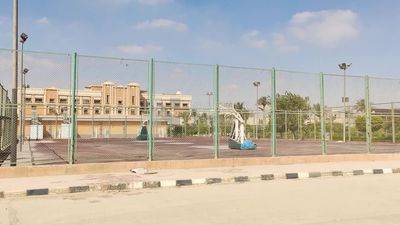 Stadium complex at ahram candian university