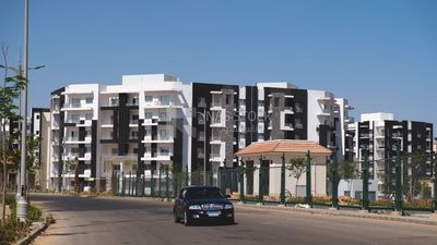 View of the buildings in the New Administrative Capital,  the New Administrative Capital