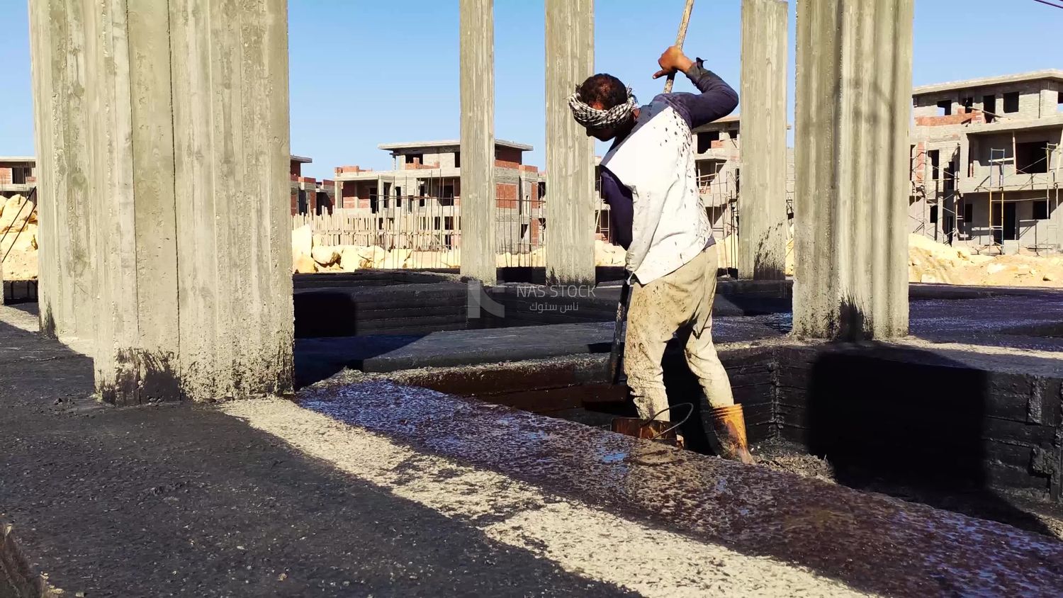 Worker at a construction
