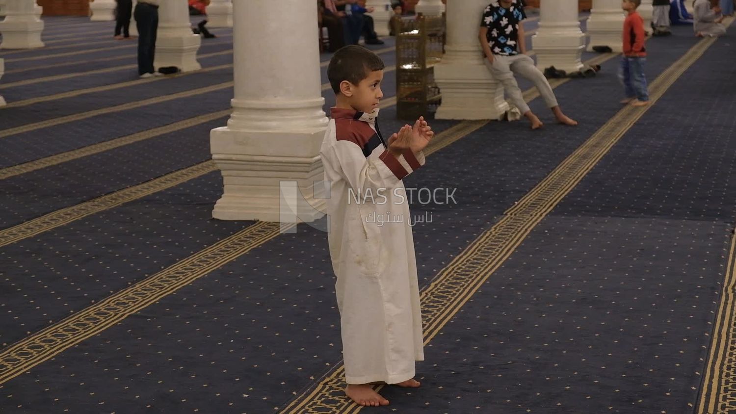 Boy in the mosque