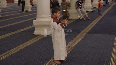 Boy in the mosque