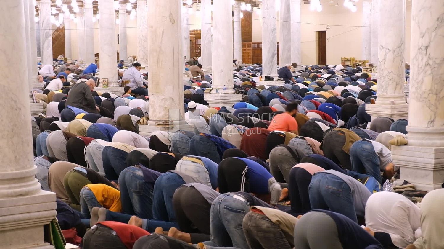 Prayer in the mosque