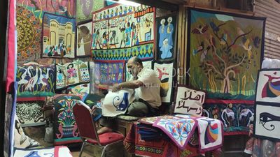 Man working in a handmade workshop