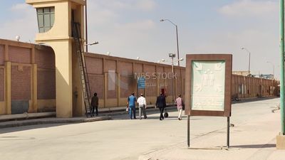 Gathering point in one of the areas in Cairo