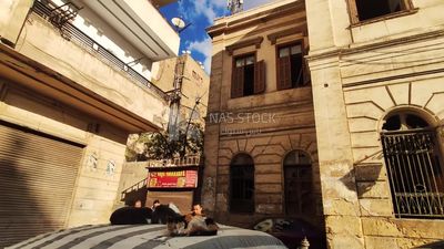 One of the old streets in Cairo