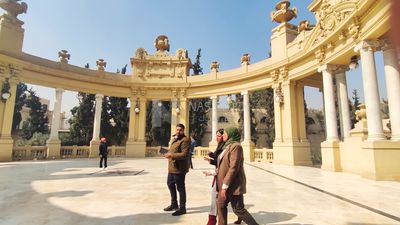 Music booth in Abdeen Palace