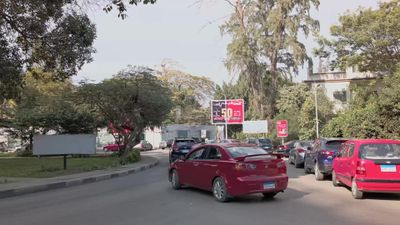 Video showing Al-Nadi Square, which is one of the Maadi squares in Cairo